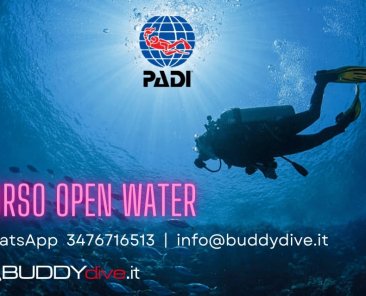 corsi padi open water diver lucca livorno toscana