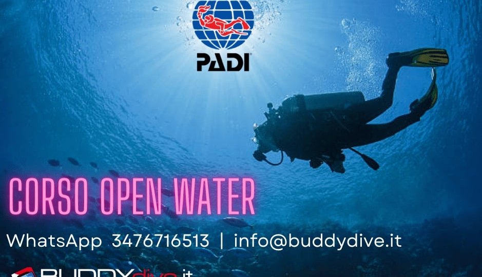 corsi padi open water diver lucca livorno toscana