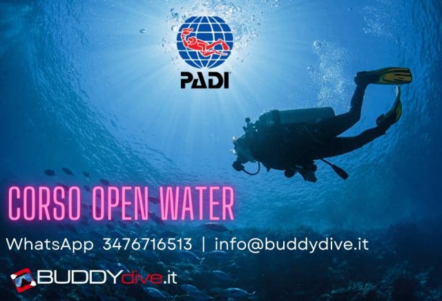 corsi padi open water diver lucca livorno toscana
