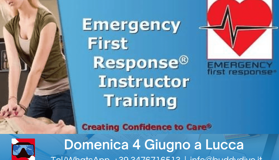 corso efr blsd istruttore by buddydive.it lucca toscana